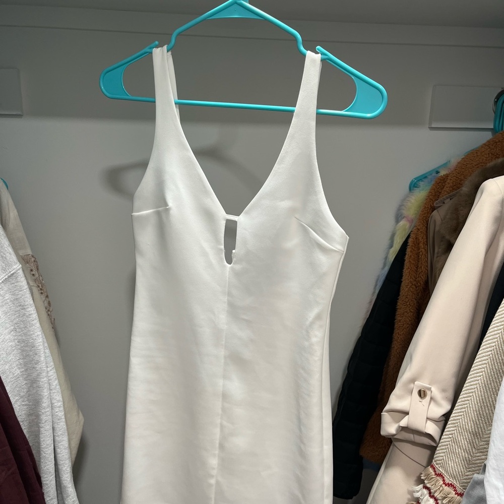 Zara white mini dress